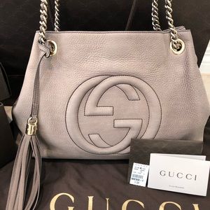 Gucci Soho Chain Strap Shouldered Medium Bag